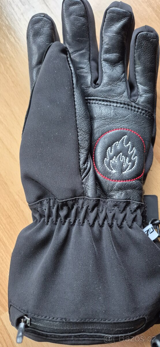 Zanier vyhřívané lyžařské rukavice – dámské L 7,5· - 6