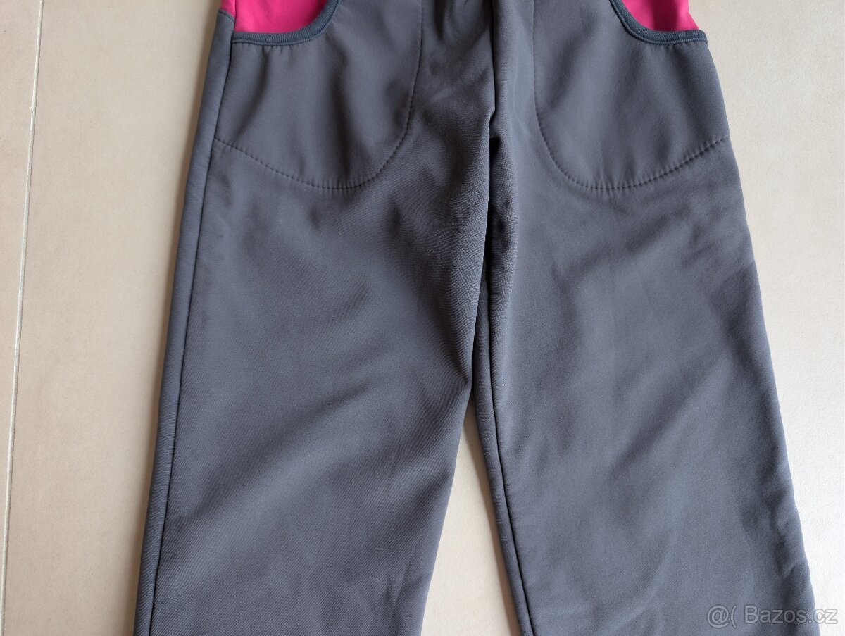 Softshellové kalhoty 116/122 - 6