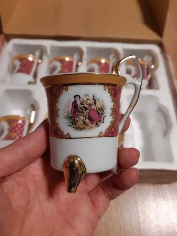 Porcelánová sada na kávu - 6