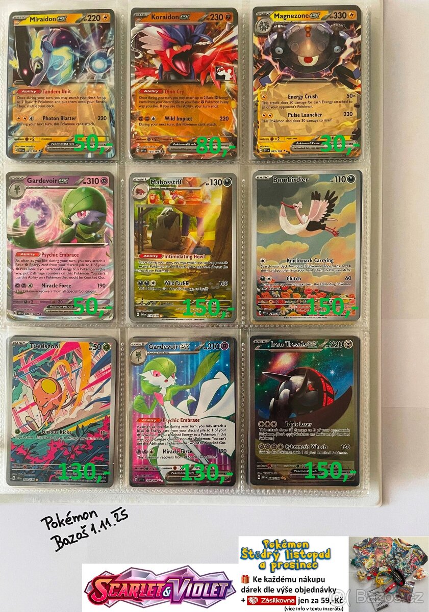 KUSOVÉ KARTY TCG POKÉMON (ORIGINÁL KARTY) (2) - 6