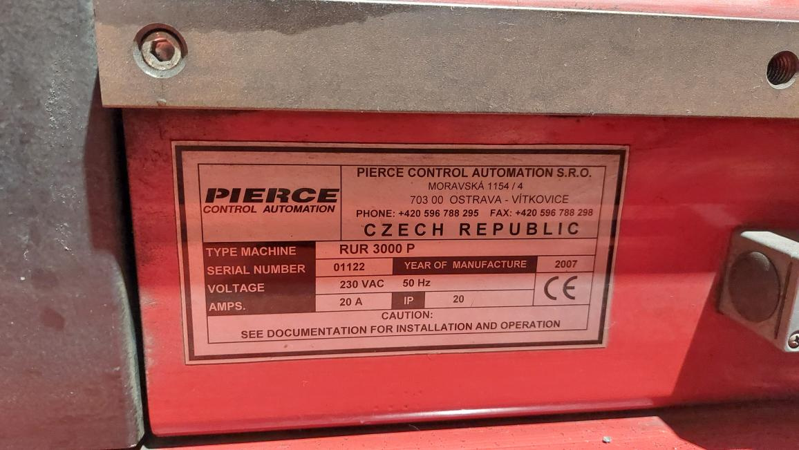 CNC plazma PIERCE PUR 3000 + odsávání Tigema - 6