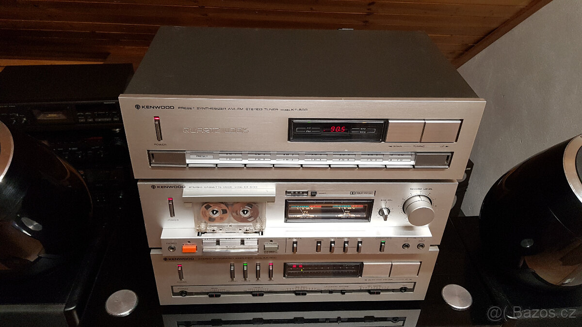 Kenwood hifi sestava KA-500,KX-600,KT-500 - 6