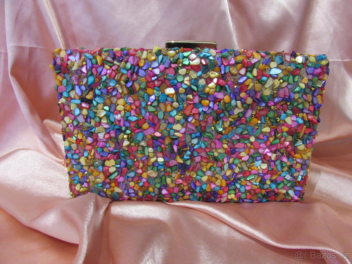 ♥️ Luxusní dámská kabelka / taška / psaníčko - nová ♥️ - 6