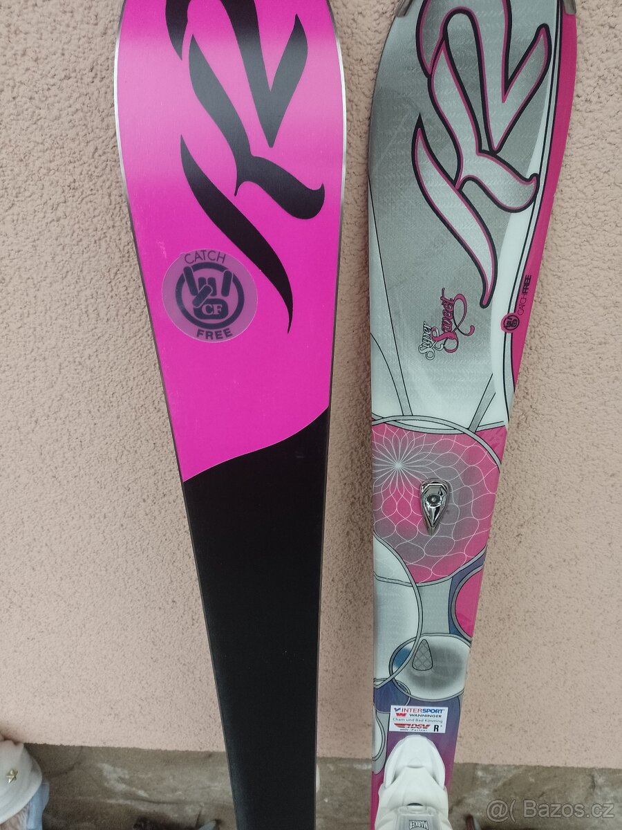 Dámské lyže K2 SUPER SWEET ROCKER 146cm - 6
