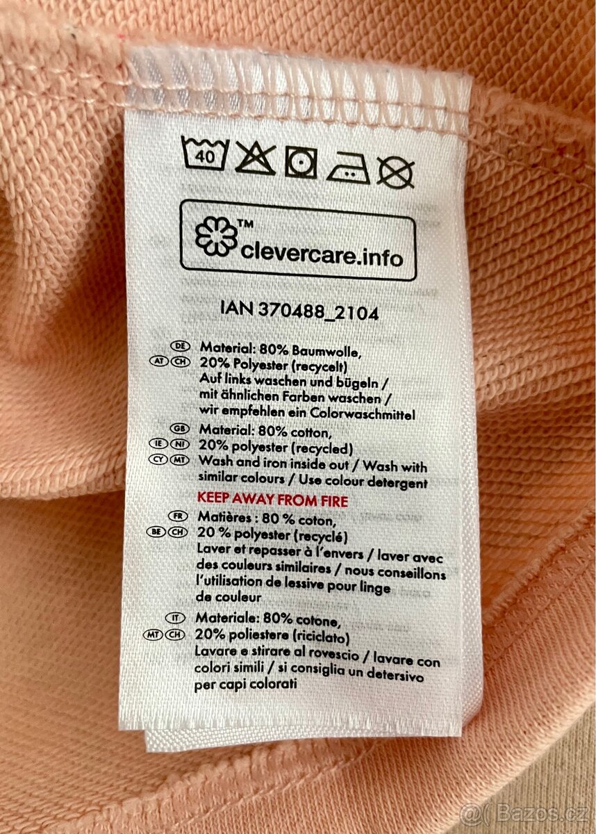 Dívčí šaty s dlouhým rukávem vel. 92 - 6