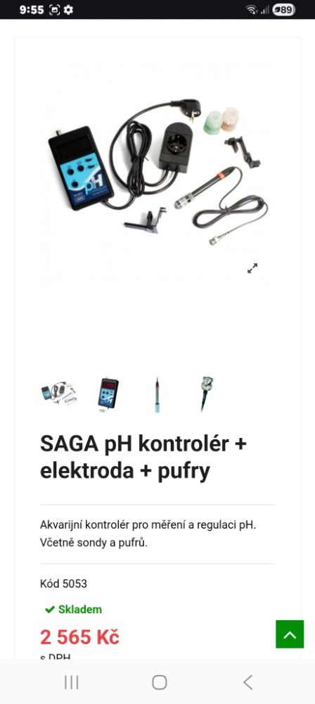 Akvarijní set na hnojení CO2 - 6