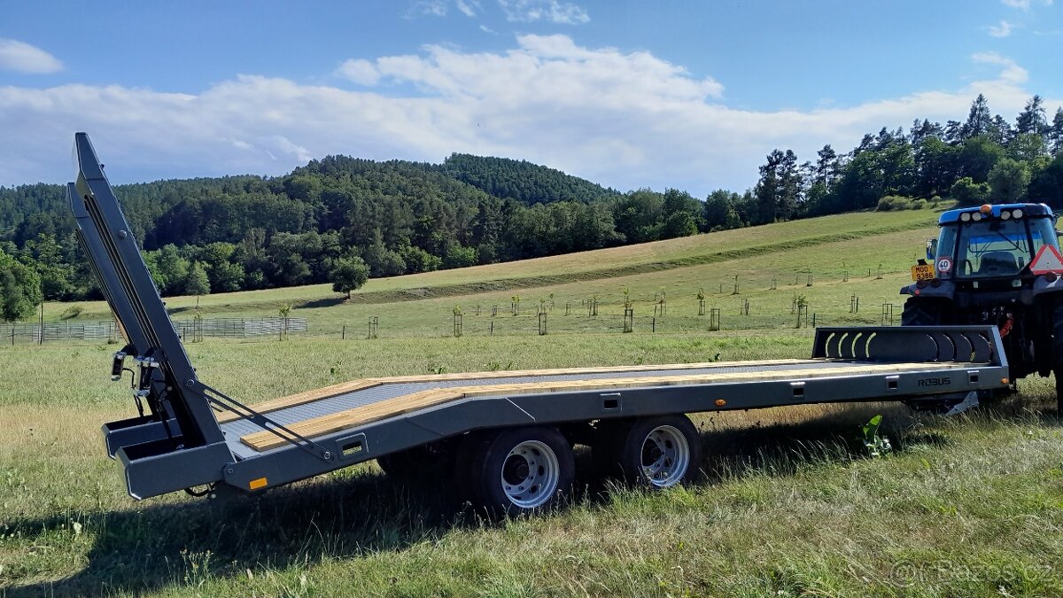 Přepravník strojů,Podvalník,Traktorový návěs,Přívěs,Vlek 16t - 6