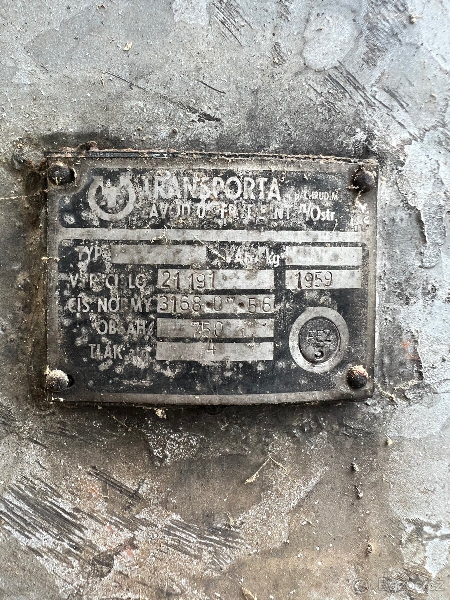 Prodám po dědovi tlakovou nádrž - 6