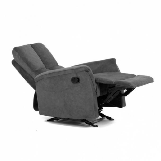 Šedé polohovací křeslo TV-S8449 GREY2 pro pohodlné kojení - 6