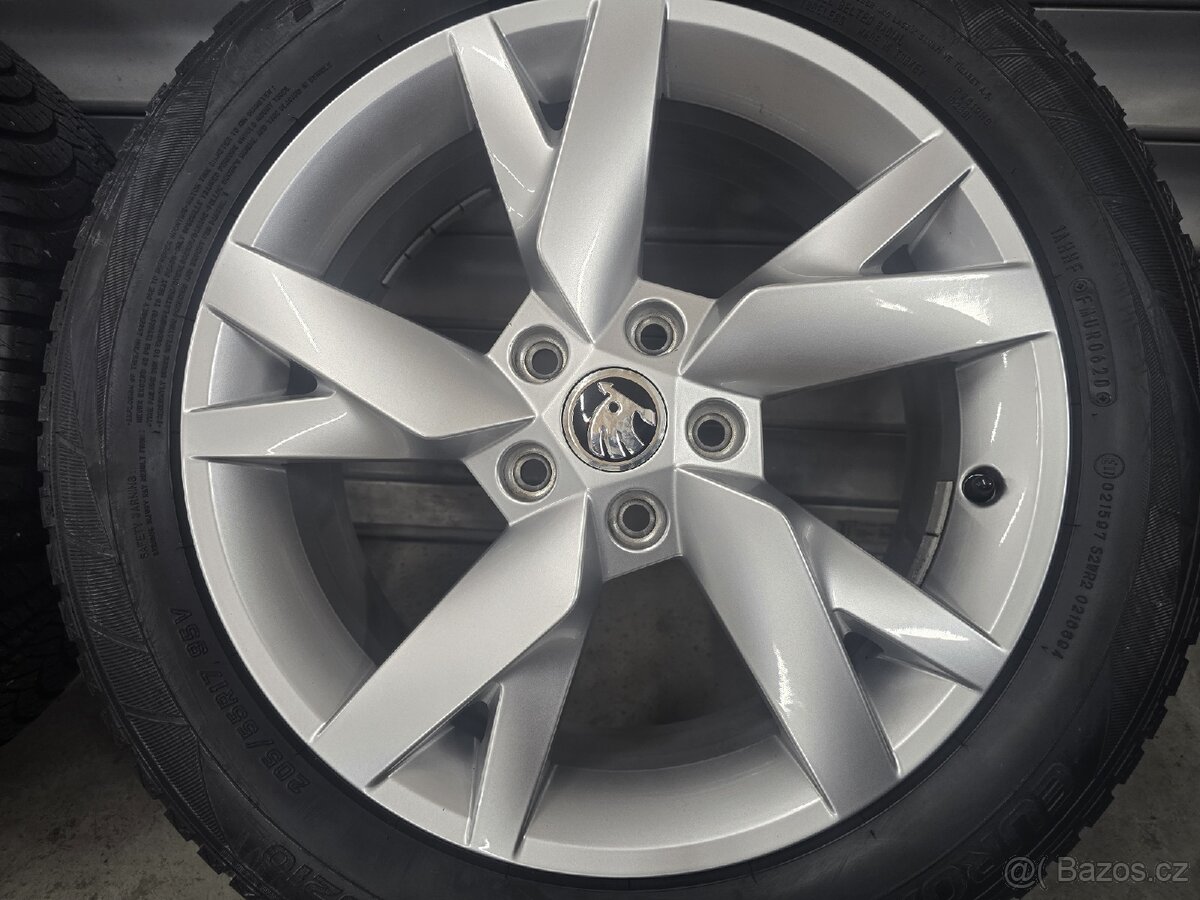 ❄️Zimní sada alu kol Škoda Octavia 4 r17❗❗❗ - 6