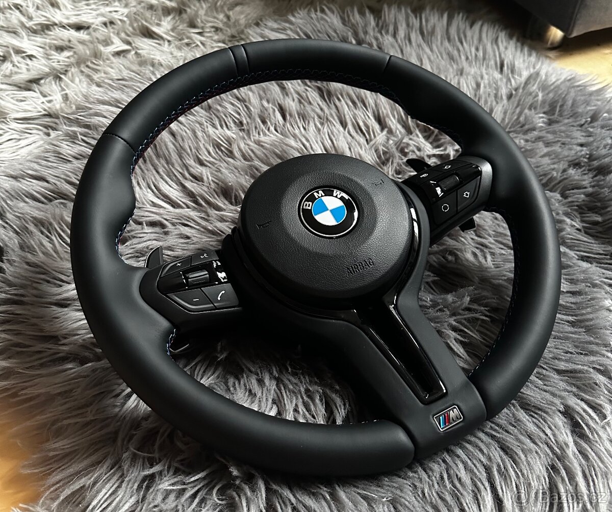 BMW M volant Alcantara kůže Kompatibilní s modely: F30, E70, - 6