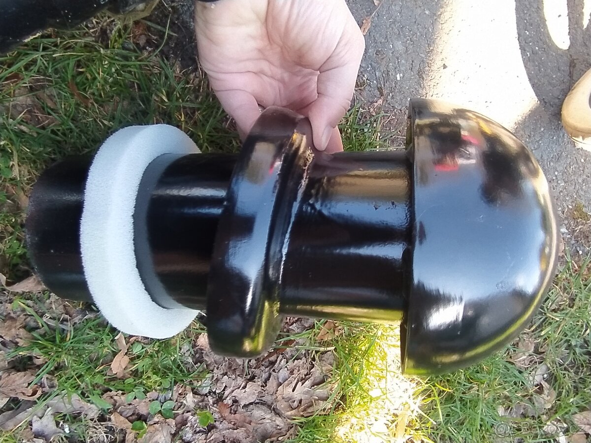 Odvětrávací komínky Roben piemont glazura černá - 6