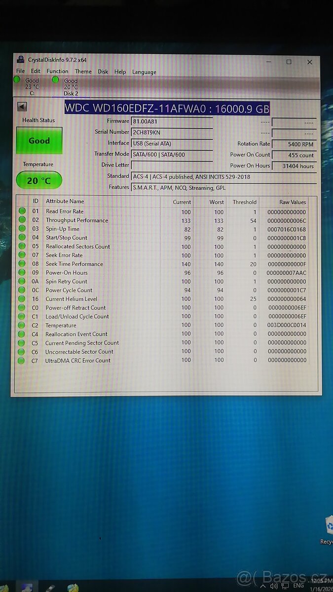 Externi HDD WD 16Tera 3 kusu - 6