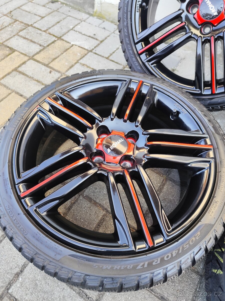 ALU 4x98 r17 RONAL + PNEU - 6