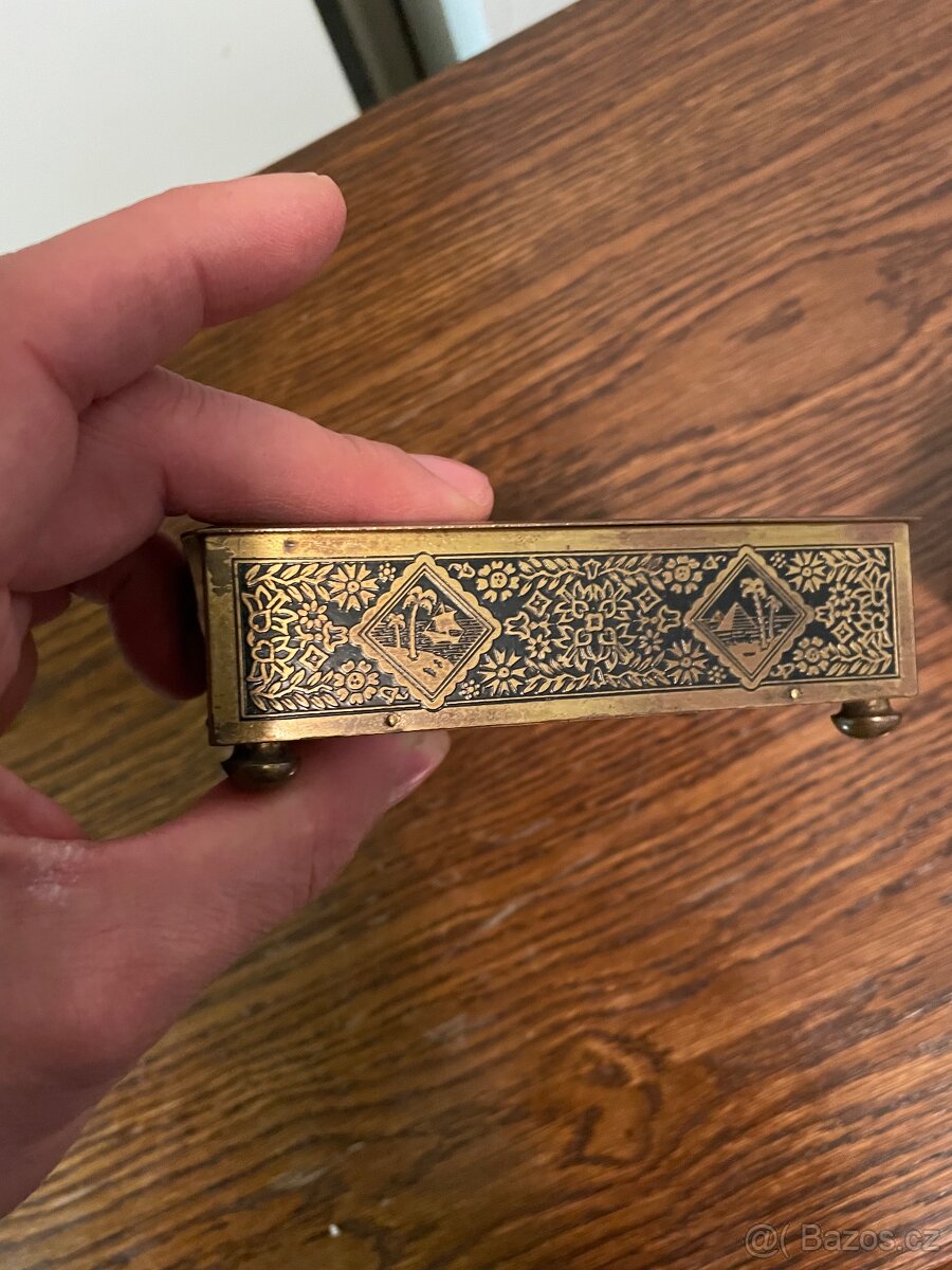 Šperkovnice kov dřevo - 6