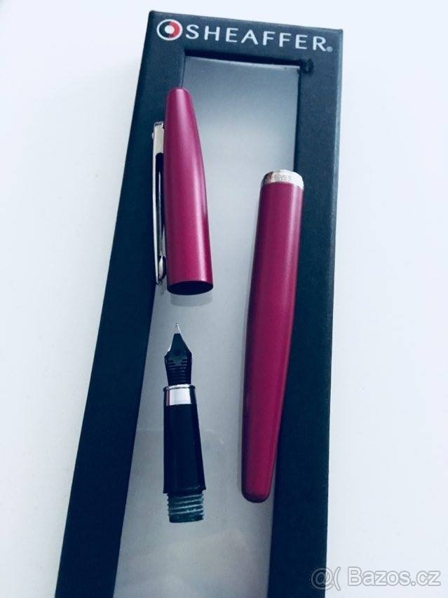Luxusní plnicí pero Sheaffer – Hrot F – Jako nové - 6