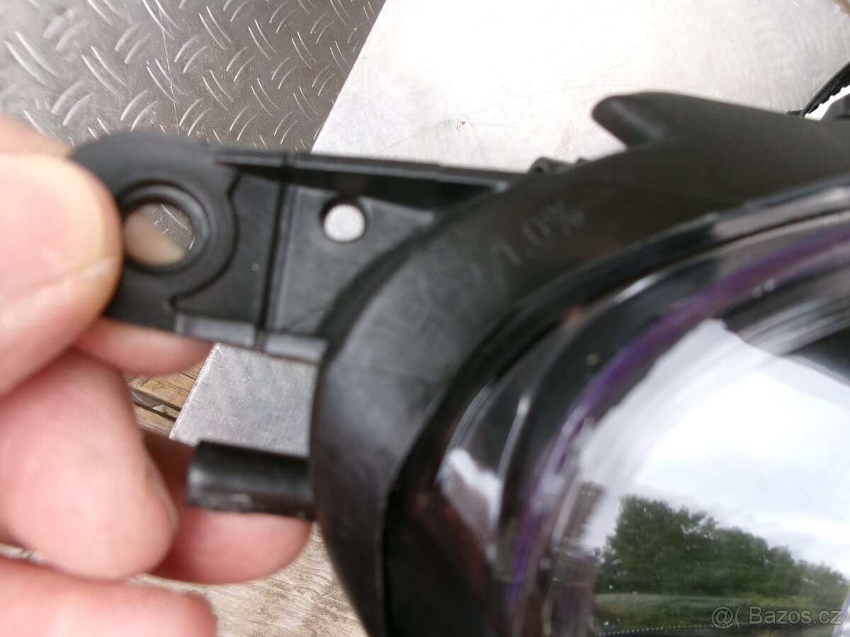 OPEL CORSA D 2011 - PŘEDNÍ SVĚTLA CHROM - 6