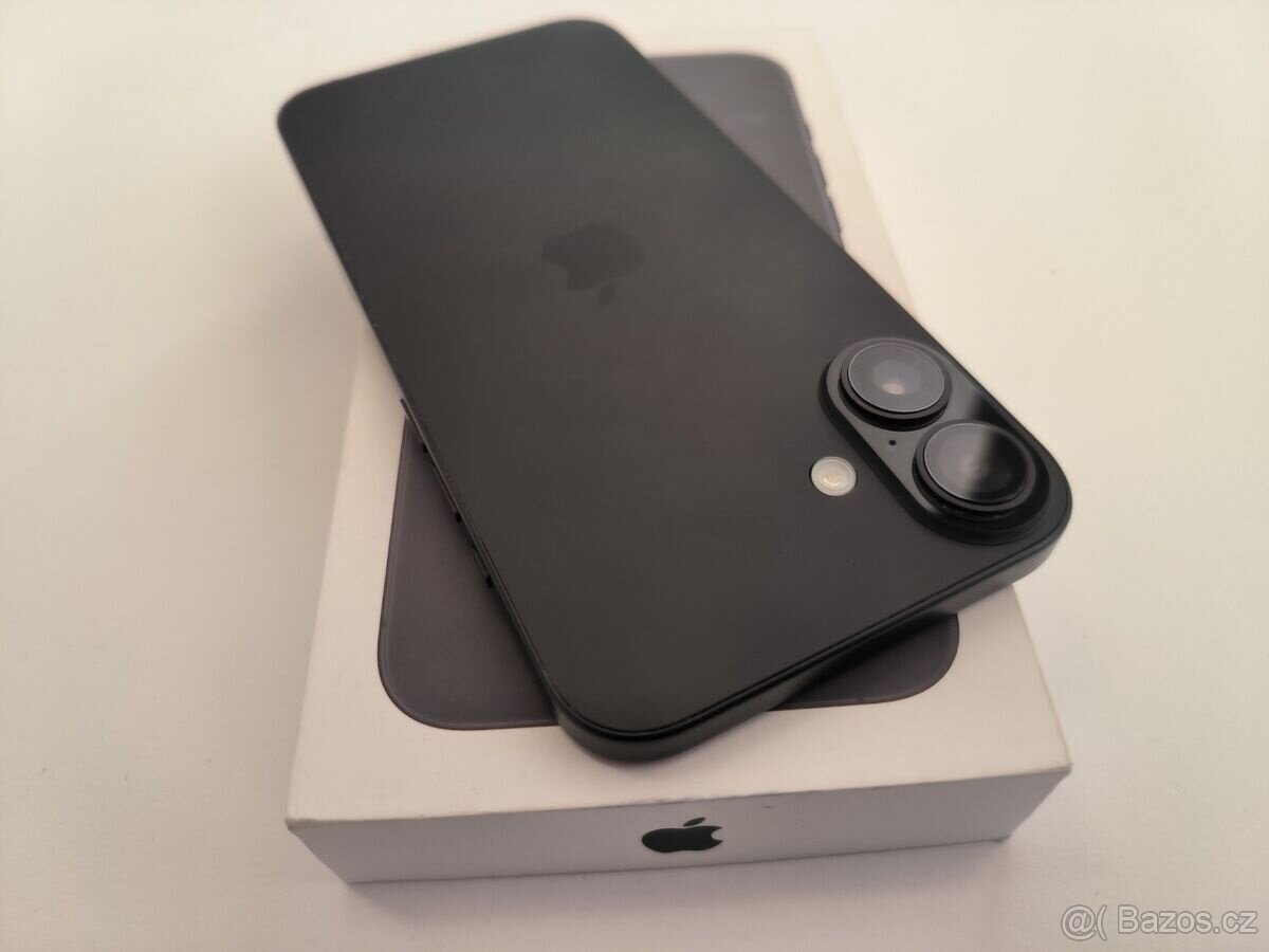 apple iphone 16 256gb Black / Batéria 91% - 6