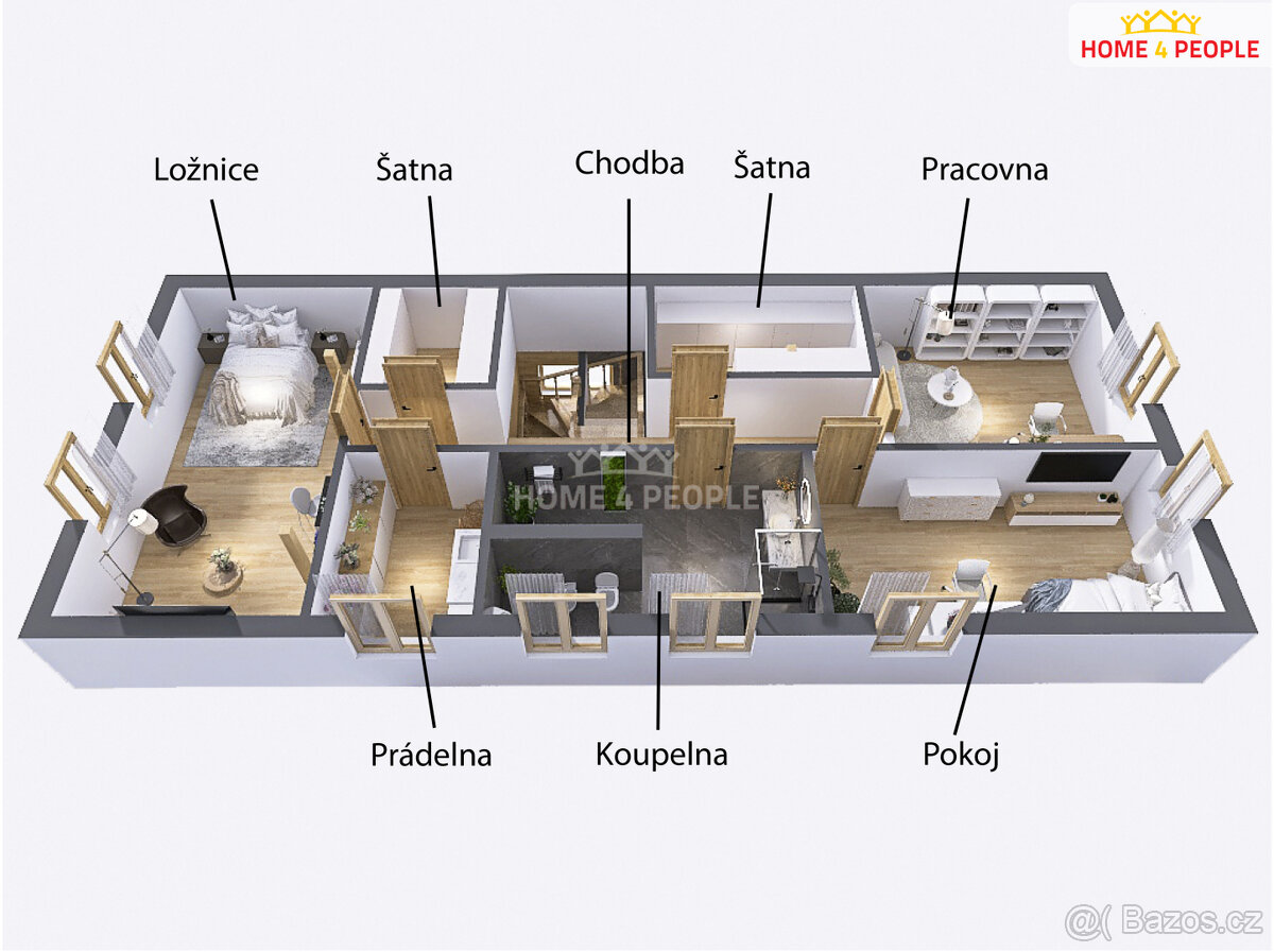 Prodej Roubenky 388 m2 pozemek 1680 m2 - 6