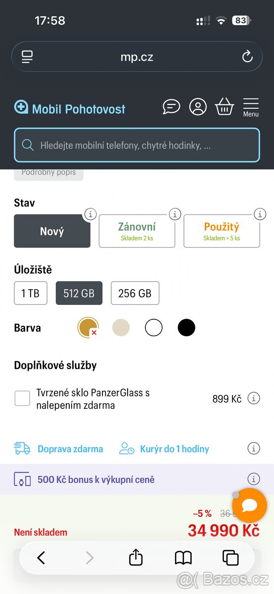 IPHONE 16 PRO MAX 512 GB NOVÝ T-MOBILE - 6