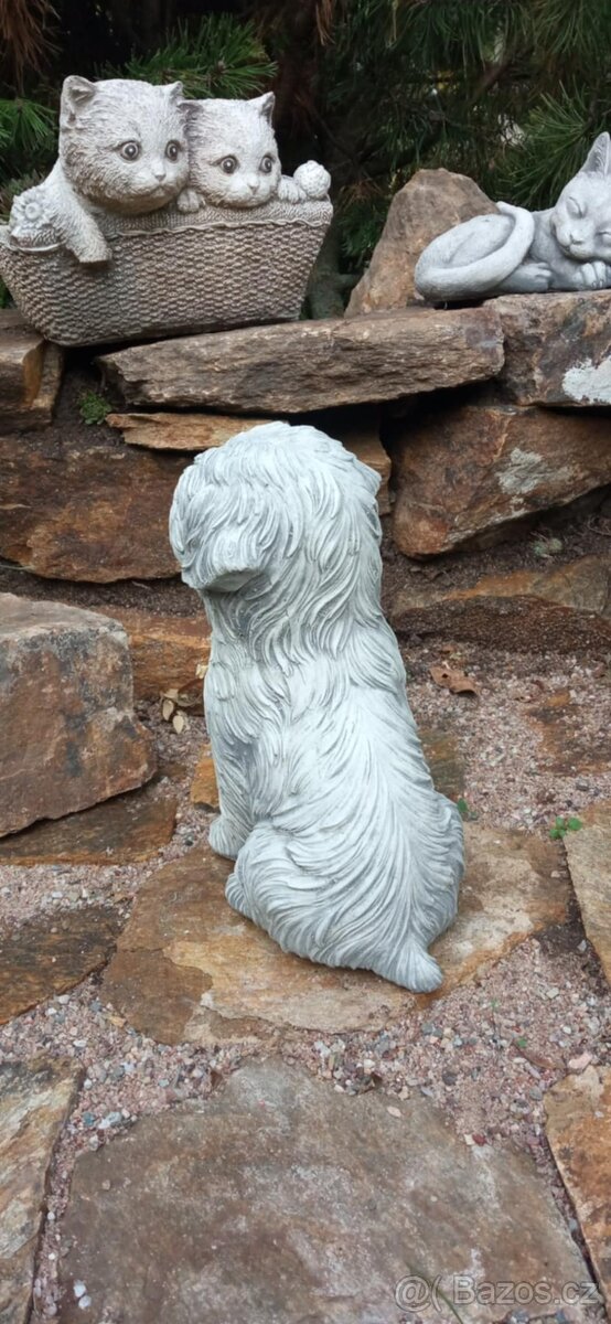 Zahradní dekorace- Pejsek - 6