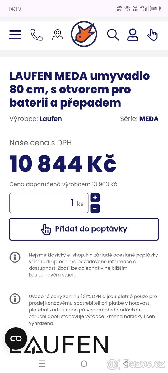 Nové designové umyvadlo Laufen Meda - 6