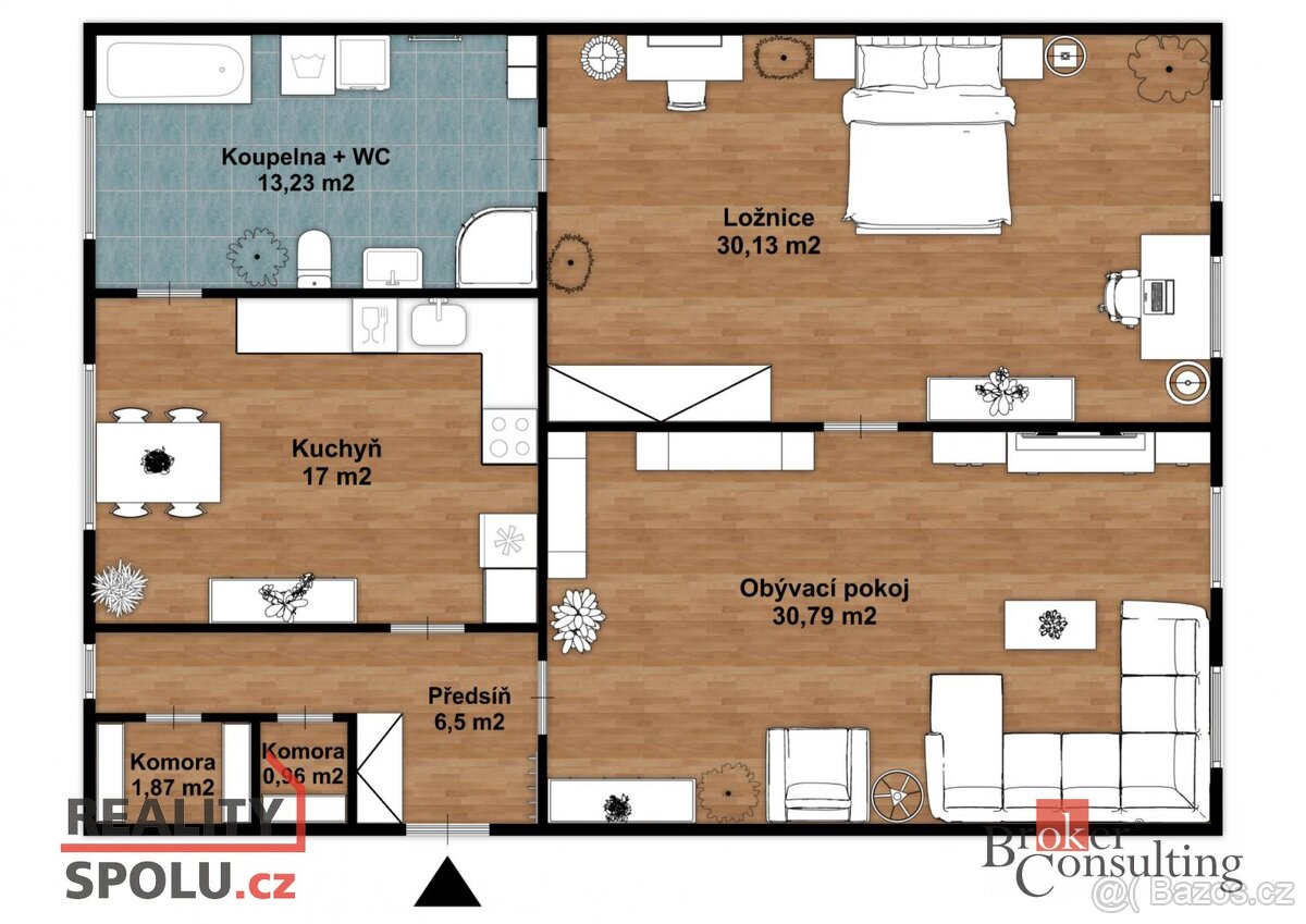 Prodej, byty/2+1, 99 m2, Kardinála Berana 826/18, 30100 Plze - 6