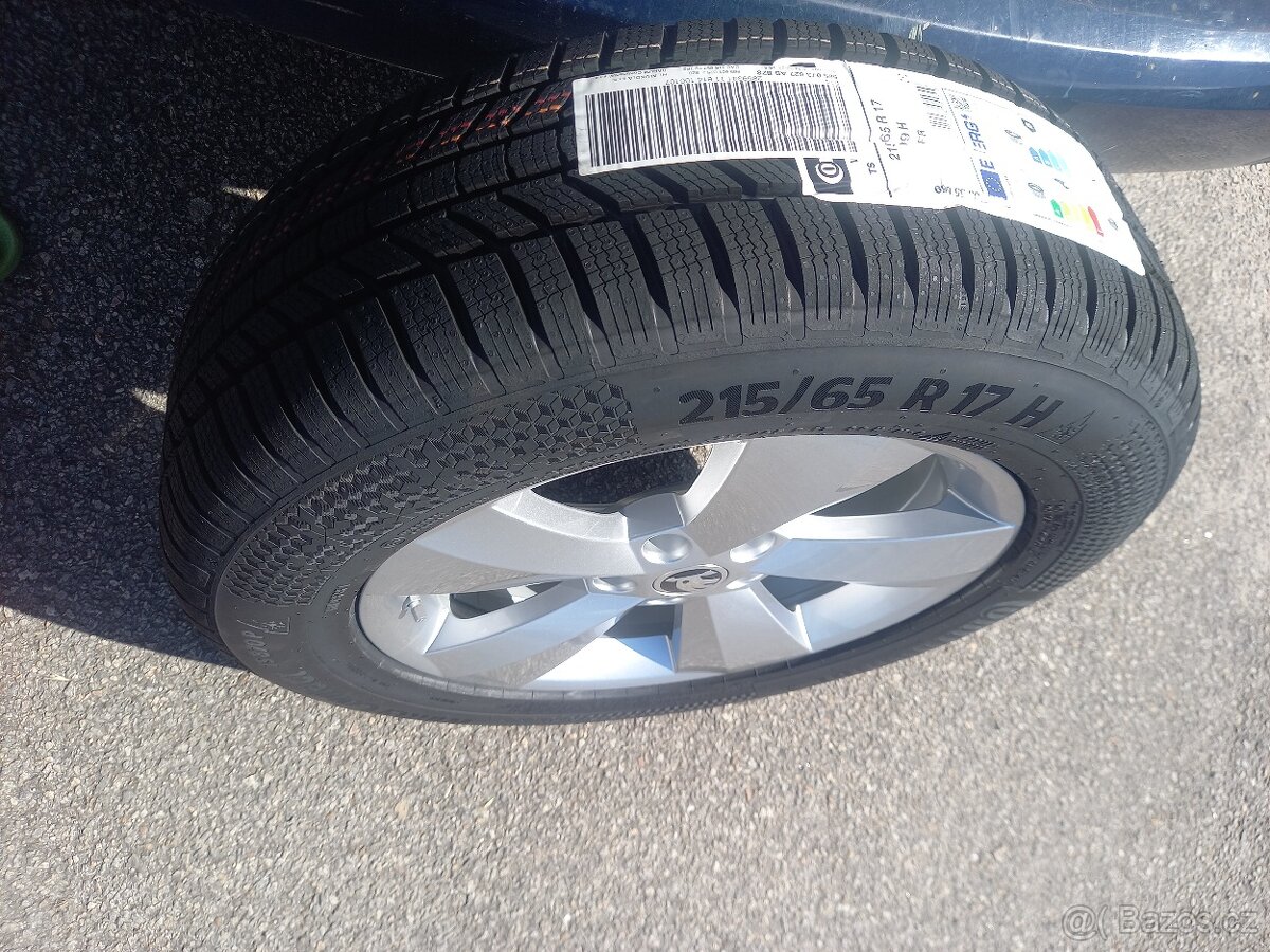 Š.Kodiaq,(2)/VW Tiguan-NOVÁ zimní Alu sada s TPMS-215/65R17. - 6