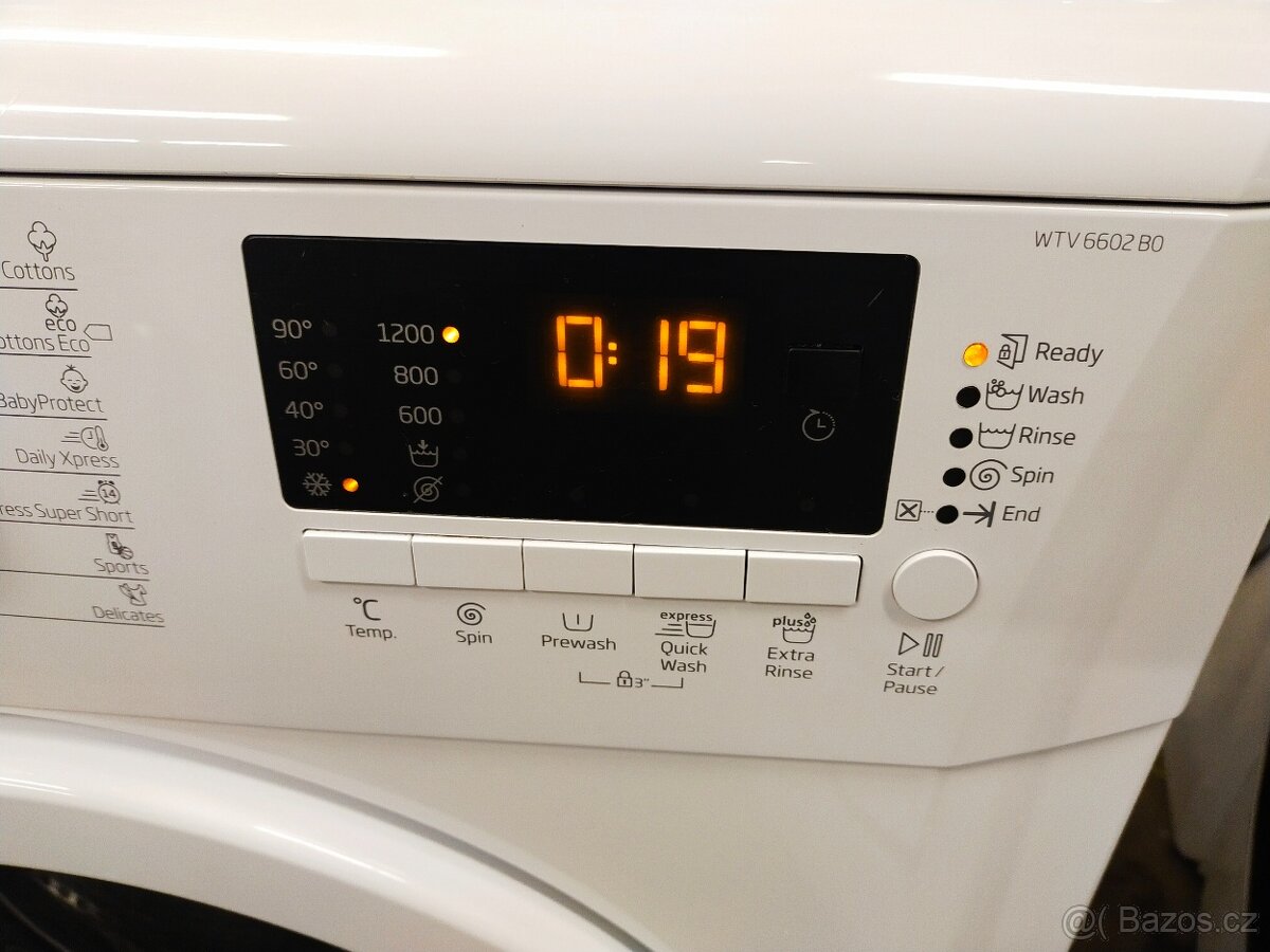 Prodám plně funkční digitální pračku zn. BEKO-6 kg--DOVEZU- - 6
