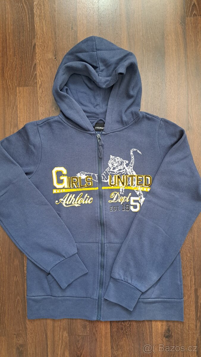 Dámská mikina s kapucí M, L - 6