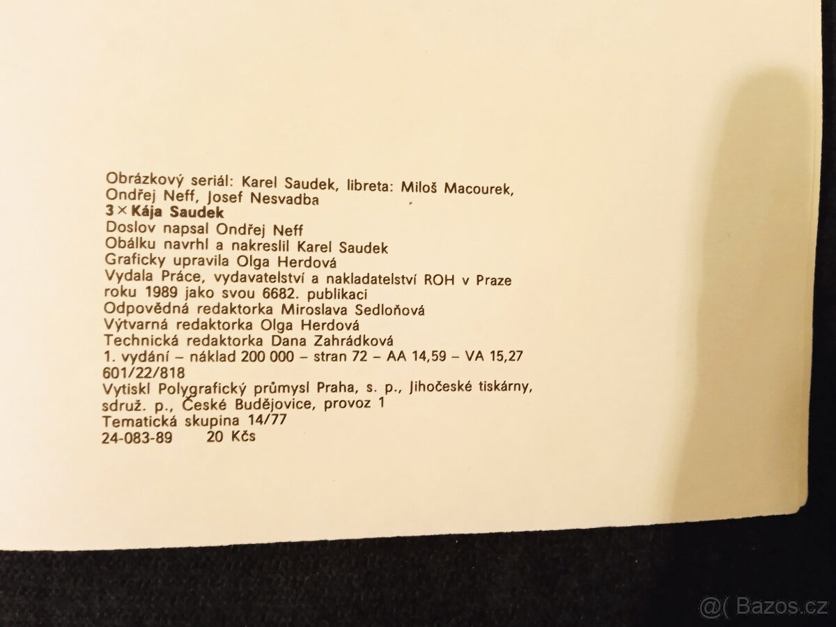 3x Kája Saudek ( komiks ) - 6