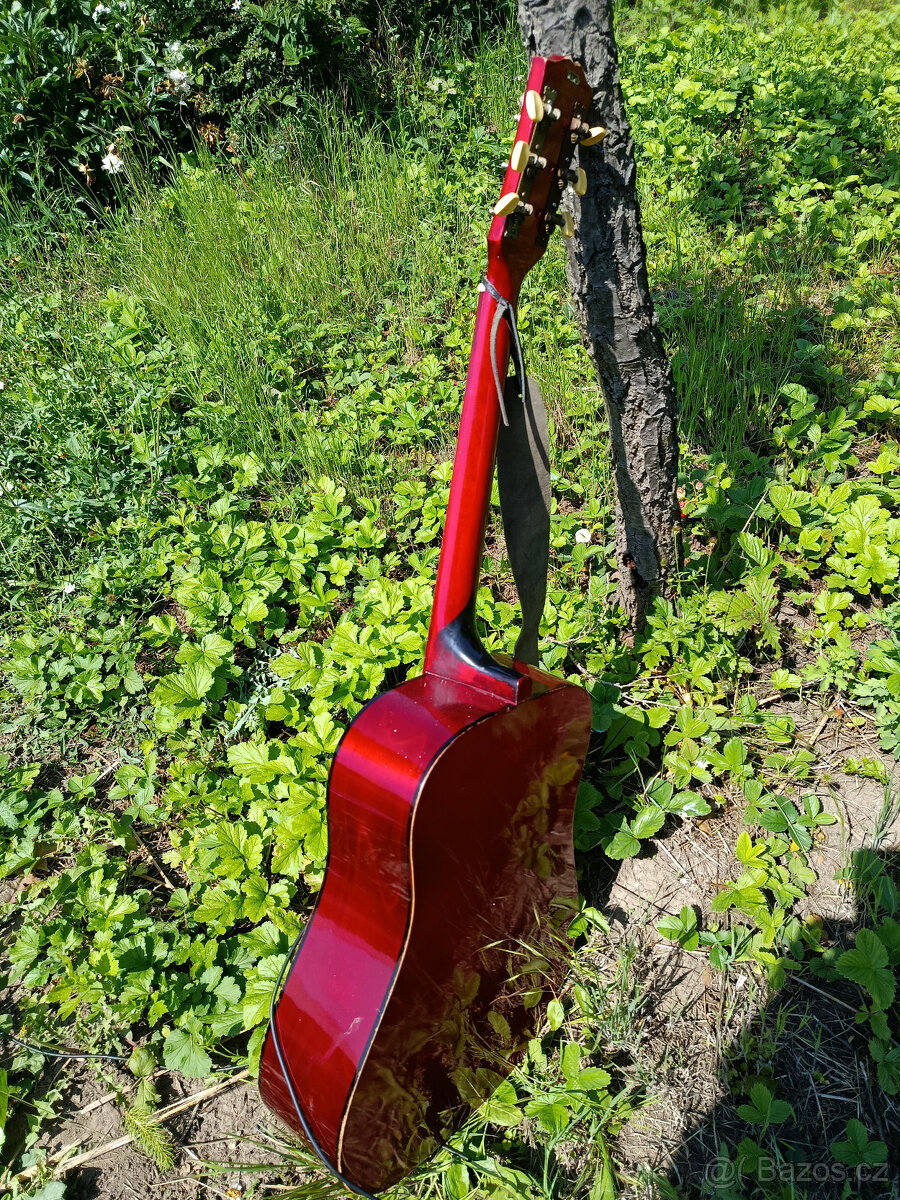 akustická kytara made in Japan, ruční výroba, Hummingbird - 6