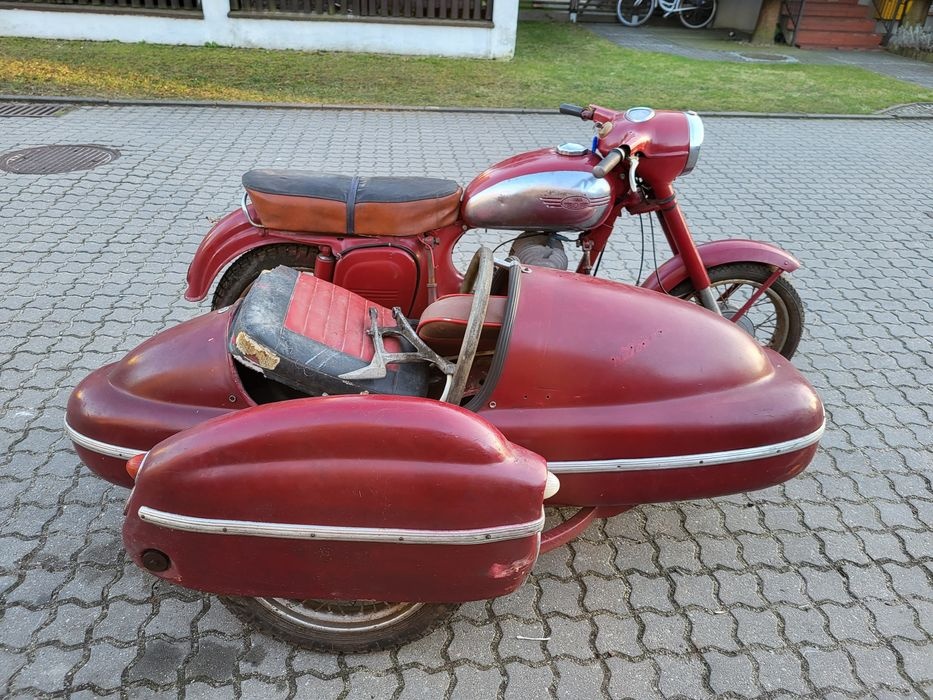 Jawa 350 se sajdou,sidecar 560 - 6