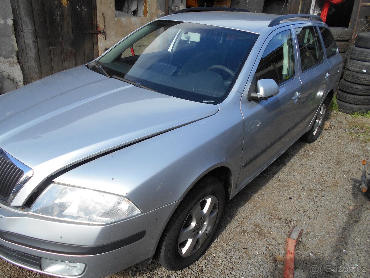 nd z škoda octavia 21.6tdi 77kw bílá stříbrná sedan combi - 6