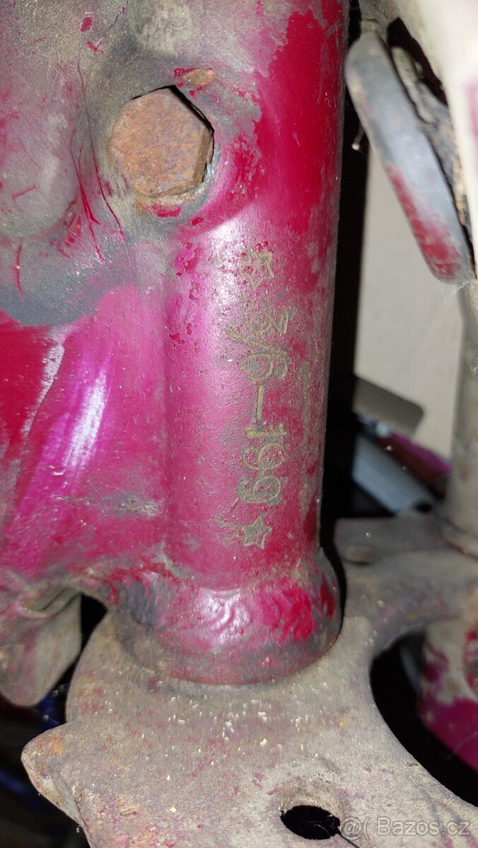 Rám s tlumiči Jawa-ČZ 150 typ 352 půlbuben - 6