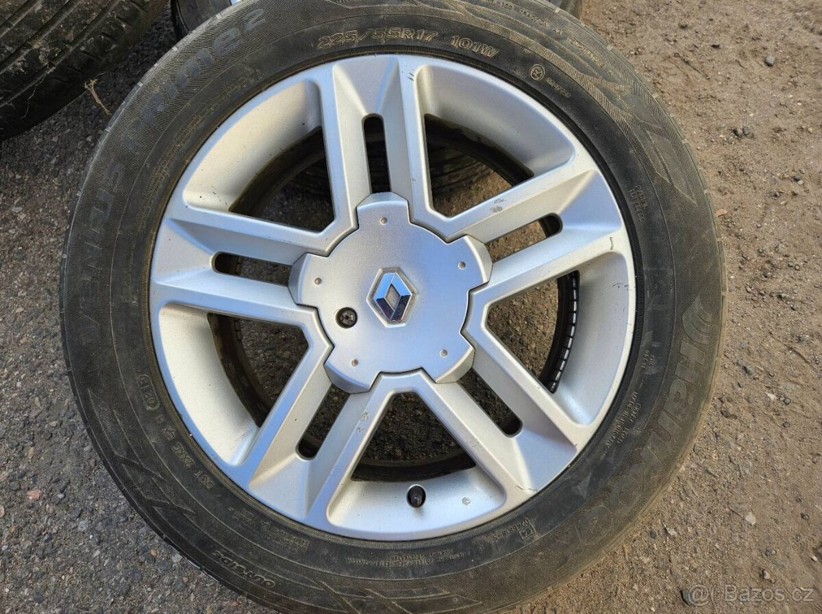 Alu kola originál Renault 17" – 5x108 - 6