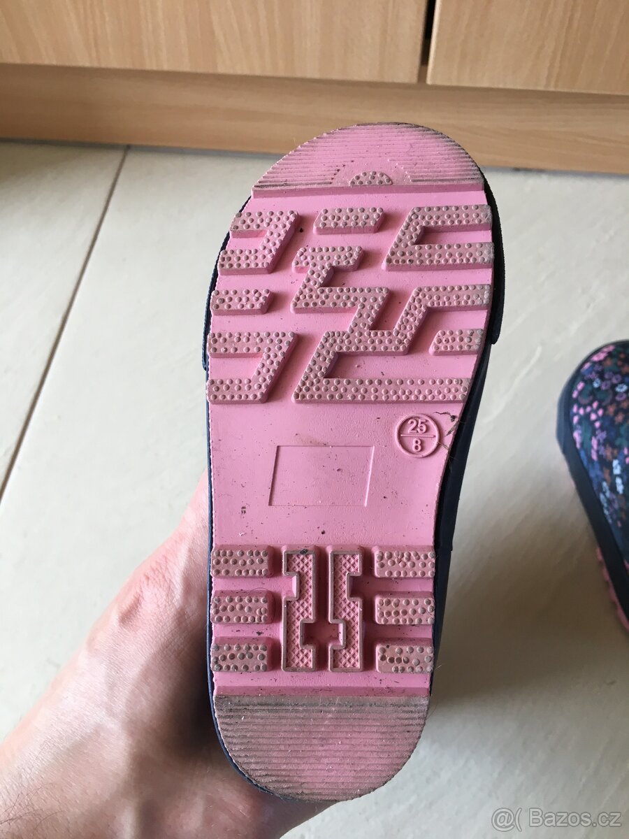 Dětské holínky H&M velikost 25 - 6