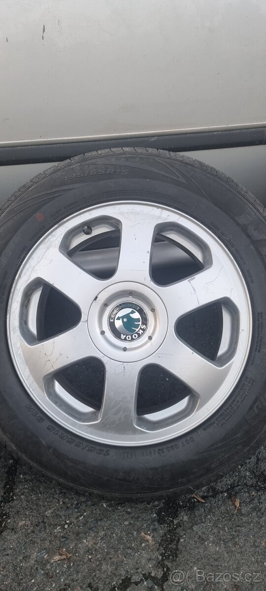 Sada alu disků s pneu - 6
