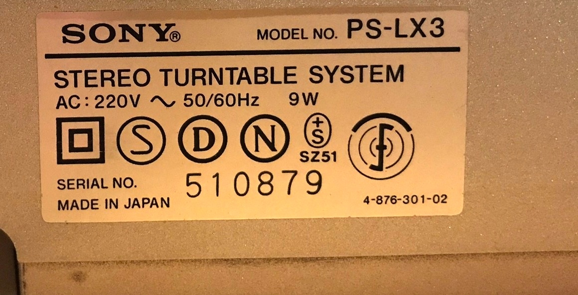 GRAMOFON SONY PS-LX 3 (1980) PLNÝ AUTOMAT ,PŘÍMÝ NÁHON ,QUAR - 6