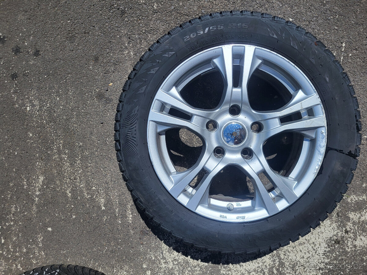 Alu kola 16" BMW 5x120 ET34 ZIMNÍ SADA E90 E91 E93 F30 F31 - 6