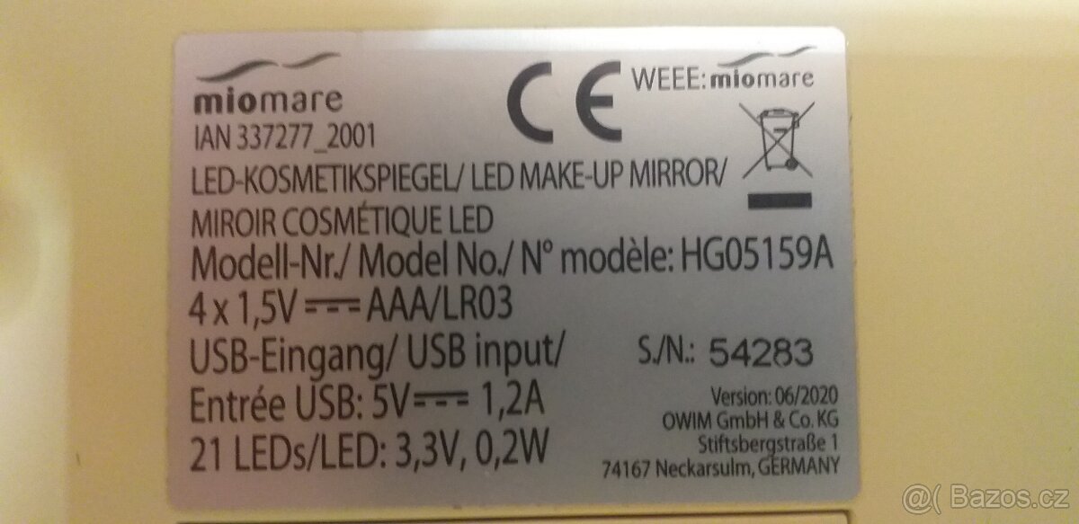 kosmetické zrcátko - 6