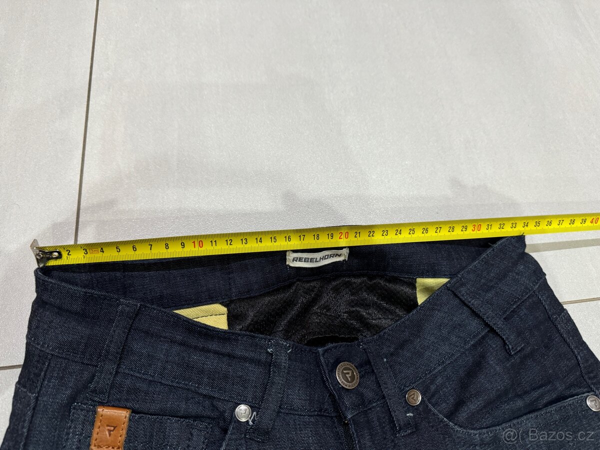 Motodžíny Rebelhorn vel. W28/L30 - top stav - 6