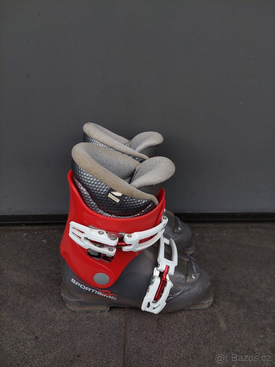 Dětské lyže TECNO PRO, 80 cm + lyžáky - 6