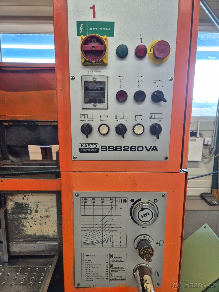 Pásová pila Kasto SSB 260 VA - 6