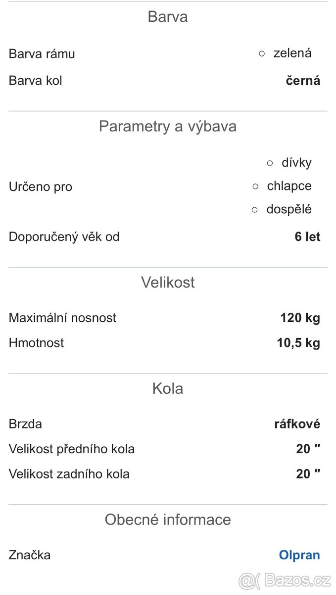 Koloběžka, zn. Olpran - 6