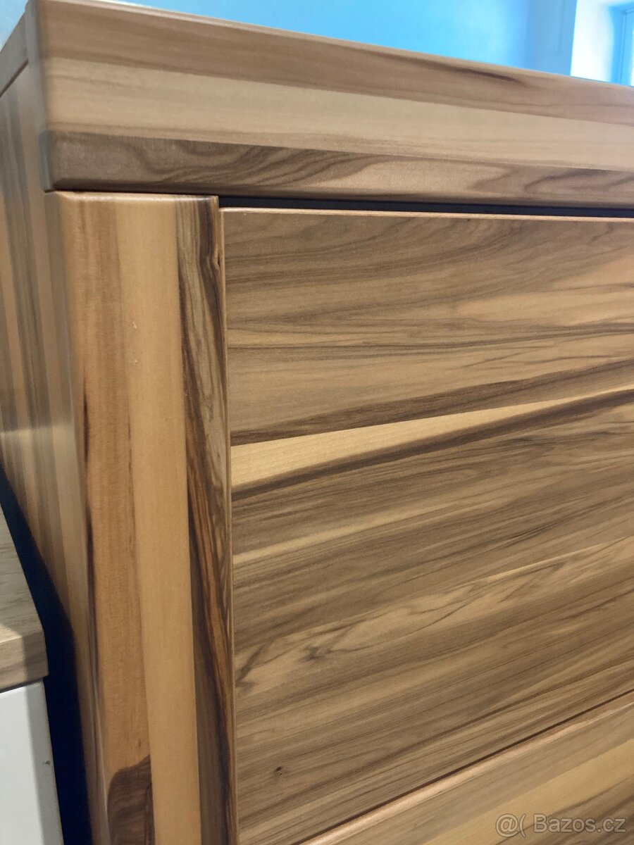 Komoda částečně prosklená/vitrína.Nová - 6