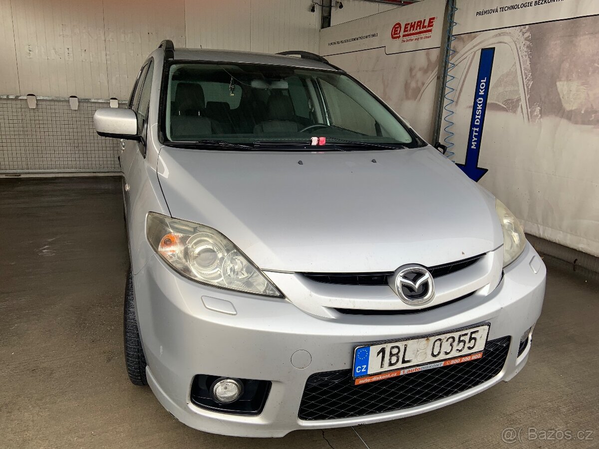 Mazda 5 2.0 diesel. Rok 2008. 105kW, 7místné. 6kvalt. - 6