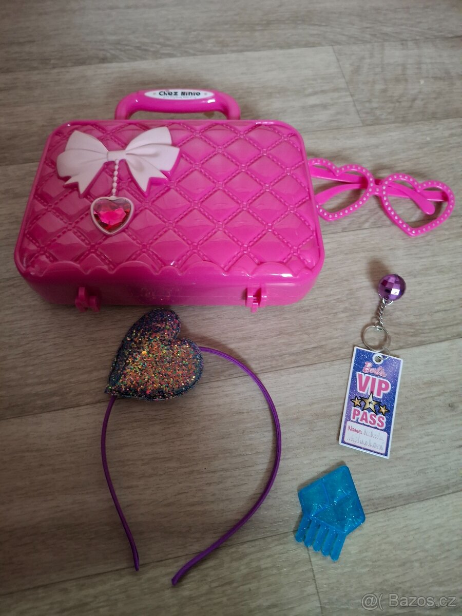 Hračky 40 kusů, dřevěné puzzle,Barbie věci, koníci,hlavolamy - 6