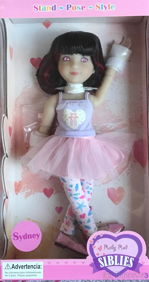 Panenky Ruby Red Siblies - 6