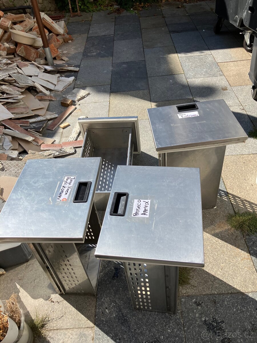 Nerezový chladící šuplíkový stůl - 6